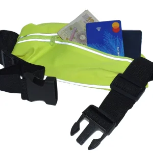 Sports waist pouch with window  6.2 inches, Yellow 5