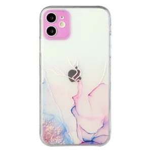 Силиконов калъф Marble за iPhone 11, Разноцветен мрамор