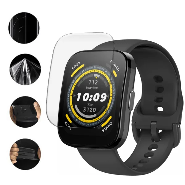 Hydrogel watch protector Xiaomi Amazfit Bip5 1