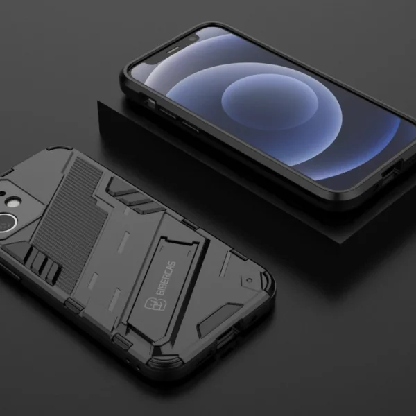 Удароустойчив Гръб Shockproof за iPhone 11, Черен 3