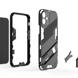 Удароустойчив Гръб Shockproof за iPhone 11, Черен 4