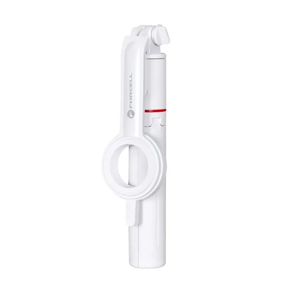 Селфи Стик Forcell F-Grip MagSelfie S100M, wireless control, Бял 2