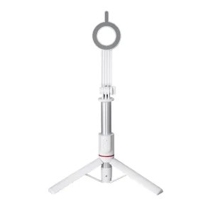 Селфи Стик Forcell F-Grip MagSelfie S100M, wireless control, Бял