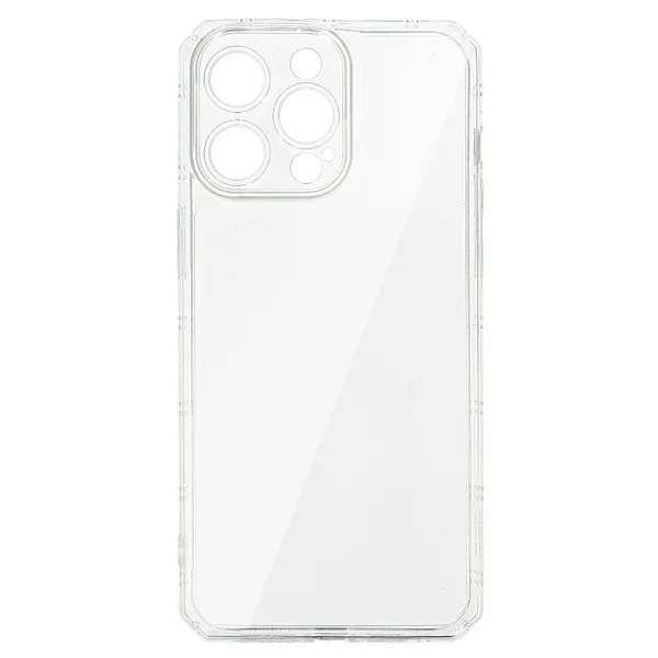 Силиконов калъф Armor Antishock за iPhone 15 Pro, Прозрачен 2