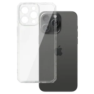 Силиконов калъф Armor Antishock за iPhone 15 Pro, Прозрачен