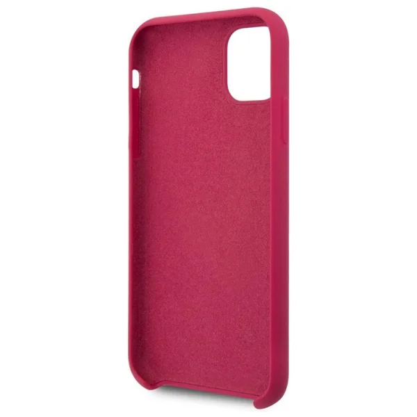 Гръб Guess Vintage Cover за iPhone 11, Бургунди 3