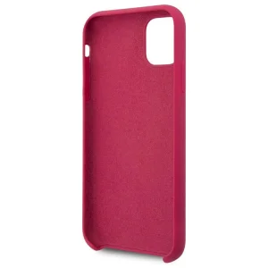 Гръб Guess Vintage Cover за iPhone 11, Бургунди 3