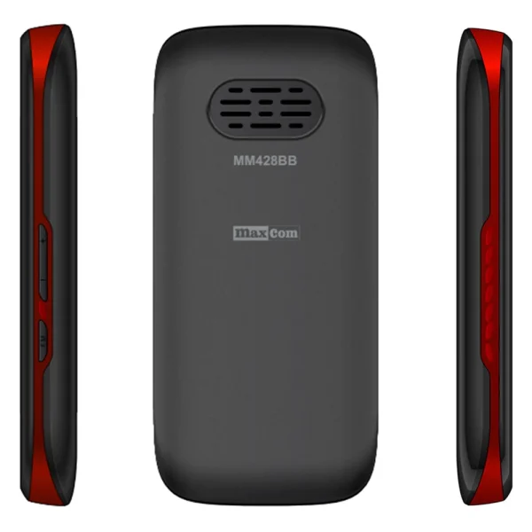 Mobile Phone MAXCOM MM428 Light DS, Black - Red 2