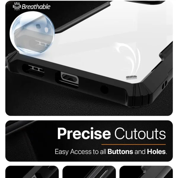 Shockproof case Anti-Drop for Xiaomi Redmi 14C, Black 3