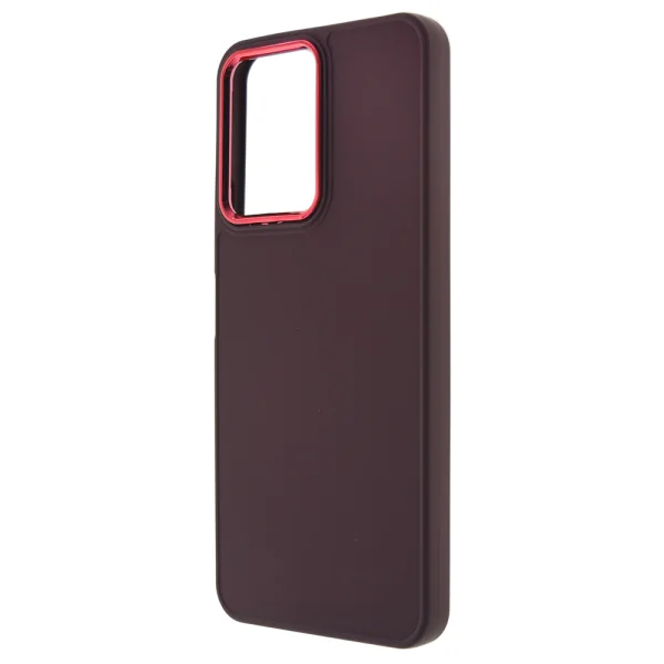 Shockproof case FRAME for Xiaomi Redmi 13C, Bordeaux 2