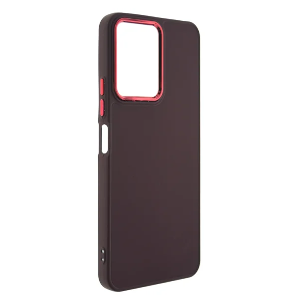 Shockproof case FRAME for Xiaomi Redmi 13C, Bordeaux 3