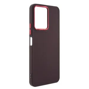 Shockproof case FRAME for Xiaomi Redmi 13C, Bordeaux 3