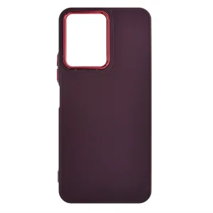 Удароустойчив калъф FRAME за Xiaomi Redmi 13C, Бордо