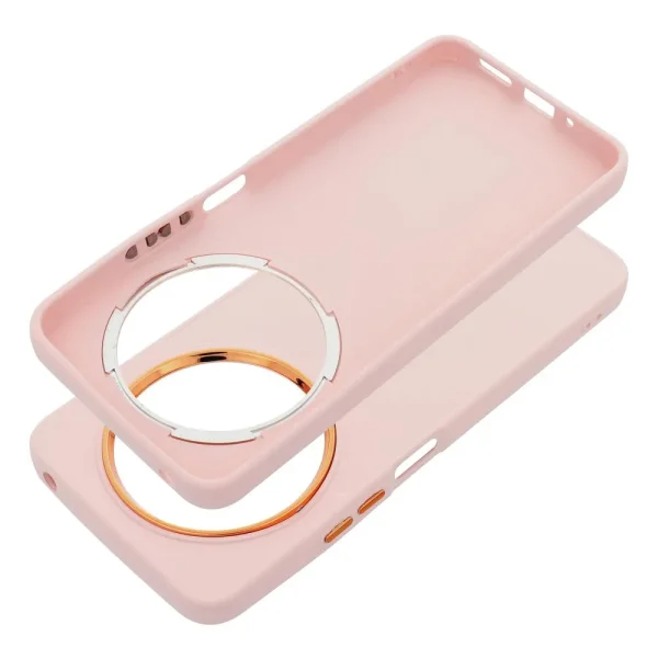 Shockproof case FRAME for Xiaomi Redmi 14C, Pink 2
