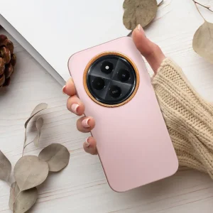 Shockproof case FRAME for Xiaomi Redmi 14C, Pink 3