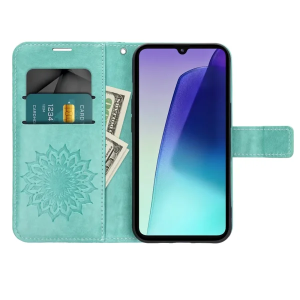 Wallet Case MEZZO for Xiaomi Redmi 14C, Mandala 3