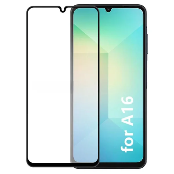 Стъклен Протектор OG Full Glue 5D за Samsung Galaxy A16, Черен 1