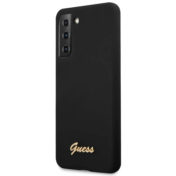 Guess Vintage Cover Case for Samsung Galaxy S21, Black 1