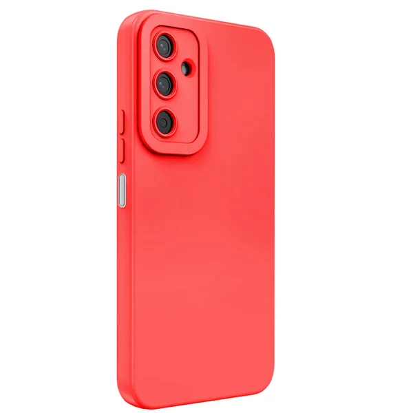 Силиконов калъф Matt Frame за Samsung Galaxy A16, Червен 2