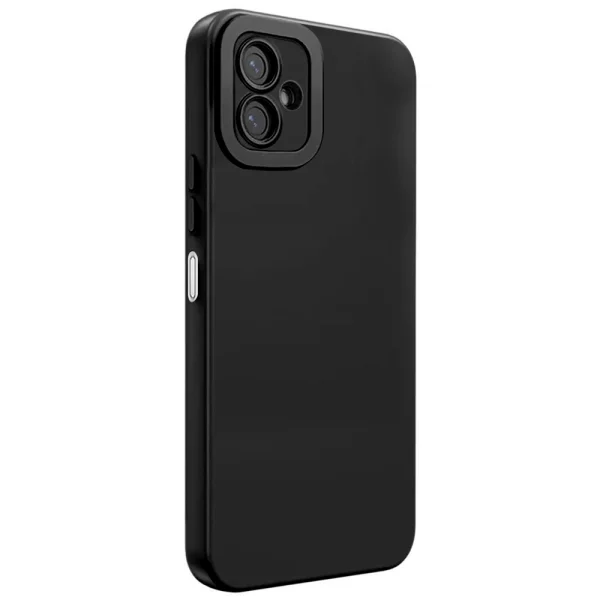 Matt Frame Silicone Case for Samsung Galaxy A06, Black 2
