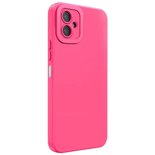 Силиконов калъф Matt Frame за Samsung Galaxy A06, Розов 2