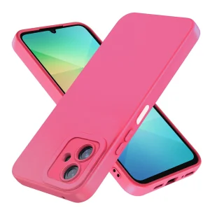 Силиконов калъф Matt Frame за Samsung Galaxy A06, Розов