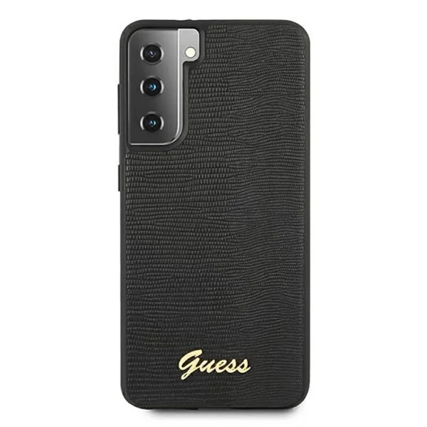 Гръб Guess  LIZARD COLLECTION за Samsung Galaxy S21, Черен 2