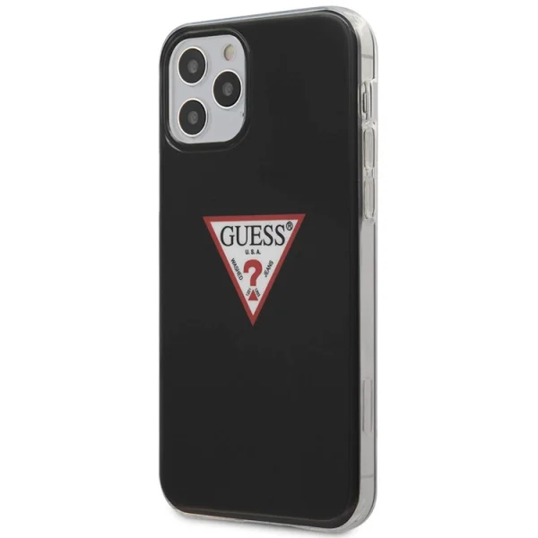 Гръб Guess TRIANGLE COLLECTION за PHONE 12 / iPhone 12 PRO, Черен 2