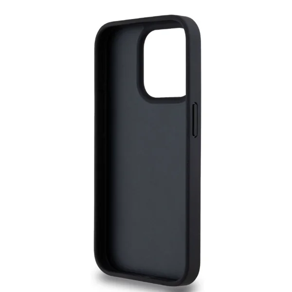 DKNY Case for iPhone 15 Pro Max, PU Leather Checkered Pattern and Stripe Case, DKHCP15XPCPTSSK 5