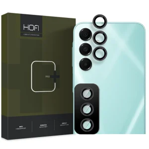 Стъклен Протектор HOFI Camring Pro Plus за камерата на Samsung Galaxy S24 FE, Черен