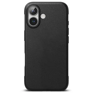 Силиконов калъф Ringke Onyx Magnetic MagSF за iPhone 16, Черен