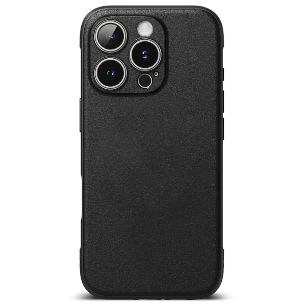 Силиконов калъф Ringke Onyx Magnetic MagSF за iPhone 16 Pro Max, Черен 1