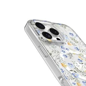 Shockproof case Tech-Protect Magmood MagSafe for iPhone 16 Pro, Flowers 4