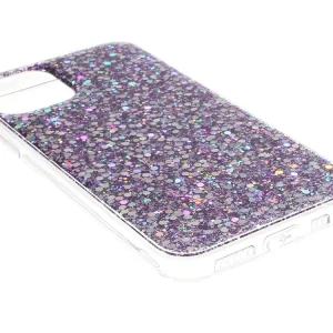 Силиконов калъф Flash Powder за iPhone 11, Лилав 4