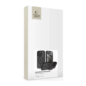 Shockproof case Tech-Protect Magring MagSafe for iPhone 16 Pro, Black 5