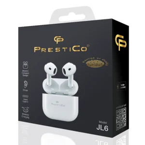Wireless Earphones Prestico JL6 Air Blue Pro X6 TWS, White 3