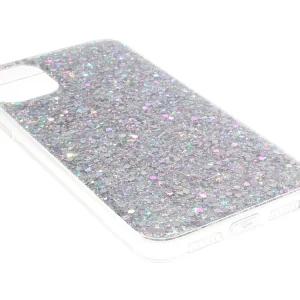 Silicone case Flash Powder for iPhone 11, Silver 4