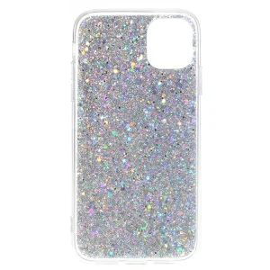 Silicone case Flash Powder for iPhone 11, Silver 3
