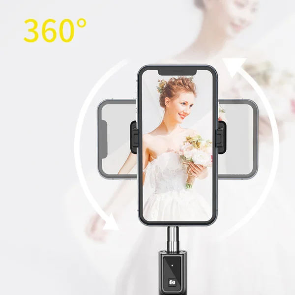 Селфи стик с трипод Blavec Coco P04, remote control 0.7 m, SSCP04-TRB07, Черен 5