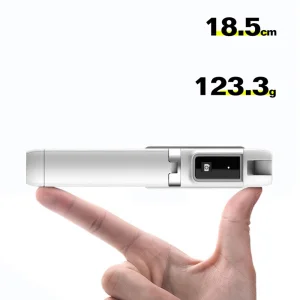 Селфи стик с трипод Blavec Coco P04, remote control 0.7 m, SSCP04-TRW07, Бял 4