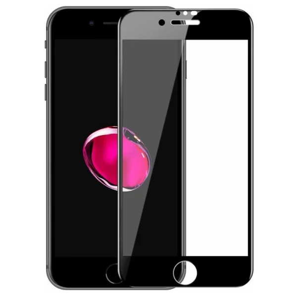 Tempered Glass 6D for iPhone 7 / 8, Black 1