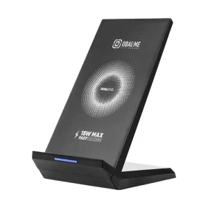 Безжично зарядно OBAL-ME  Wireless Charging Stand 15W, Черен