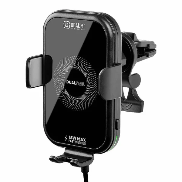 Стойка за кола OBAL-ME GravCharger Wireless Car 15W, Черен 4