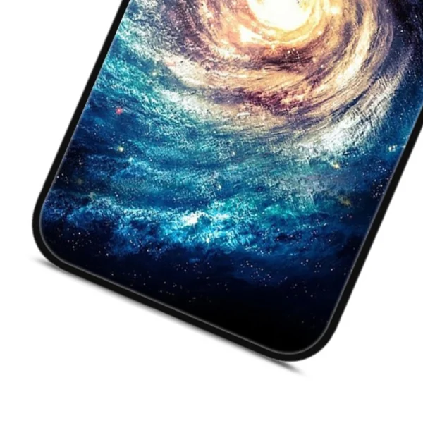 Стъклен Гръб Glass за iPhone 12 Pro / iPhone 12, Галактика 3