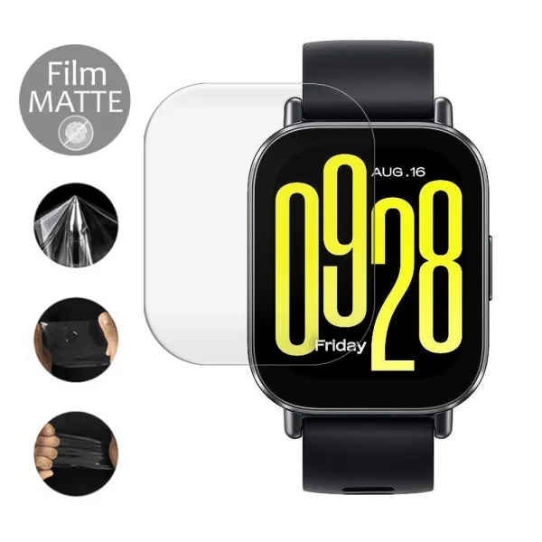 Хидрогел протектор MATTE за часовник Redmi watch 5 Active 1