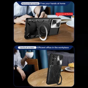 Удароустойчив калъф Techsuit Camguard pro за Samsung Galaxy A16, Черен 3