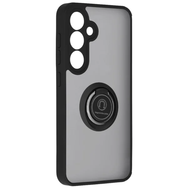 Shockproof case Techsuit Glinth for Samsung Galaxy S25, Black 2
