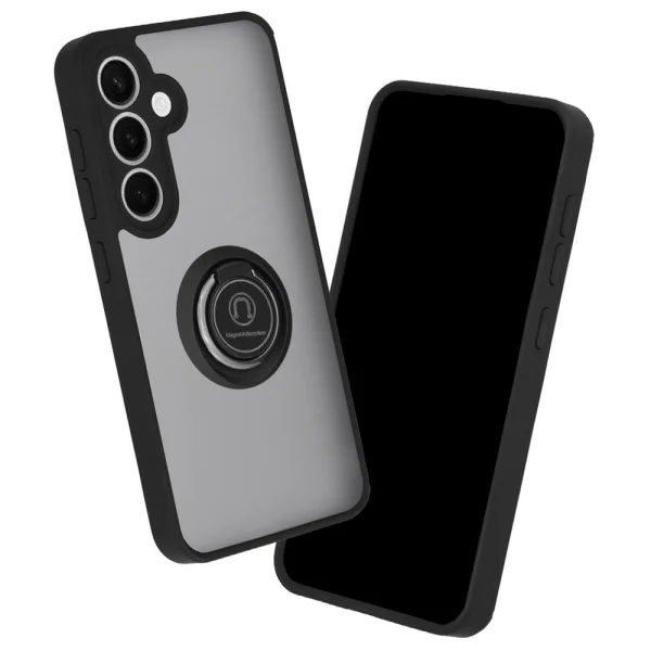 Shockproof case Techsuit Glinth for Samsung Galaxy S25, Black 1