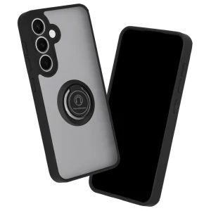 Удароустойчив калъф Techsuit Glinth за Samsung Galaxy S25, Черен