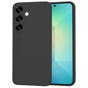 Силиконов калъф Techsuit SoftFlex за Samsung Galaxy S25, Черен
